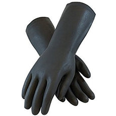 Glove Neoprene 12" 28Mil Black Flock Lined Medium 12DZPR/CS -52-3665-M