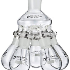 Heidolph Spider Flask with 5 Flasks, NS 24, 100mL - 036302770