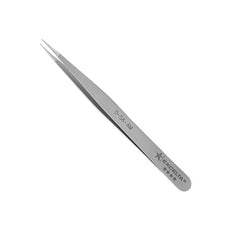 Excelta Tweezers - Straight - Straight Strong Point - Anti-Mag. SS-Anti-Microbial - 0-SA-AM
