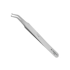 Excelta Tweezers - SMD - Bent - Anti-Mag. SS - groove in paddle - 111-SA