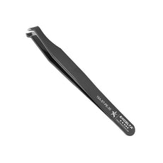 Excelta Tweezers - Stripping 30 AWG - Angulated - Carbon Steel - 15A-ST-PE-30