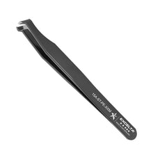 Excelta Tweezers - Stripping  38 AWG - Angulated - Carbon Steel - Magnet Wire - 15A-ST-PE-38M