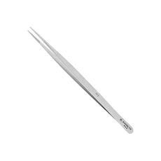 Excelta Tweezers - Straight Strong Point - SS  - 19-S