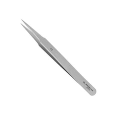 Excelta Tweezers - Straight Tapered Fine Point - SS  - 2-S