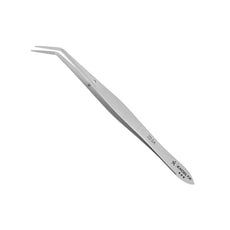 Excelta Tweezers - Angulated Strong Point - Anti-Mag. SS - Serrated - 22-SA