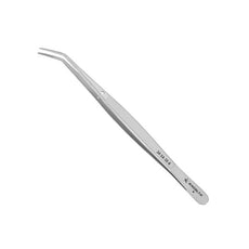 Excelta Tweezers - Angulated Strong Point - Anti-Mag. SS - Serrated - 24-8-SA-SE