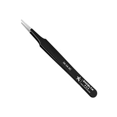 Excelta Tweezers - 3 Star Straight Tapered Flat Point - Anti-Mag. SS - Epoxy Handles - 2A-SA-ESD