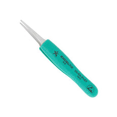 Excelta Tweezers - Straight Tapered Flat Point - Anti-Mag. SS - Ergonomic - 2A-SA-PI-ET