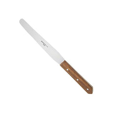Excelta Spatula - Straight - SS - Wooden Handle - 345