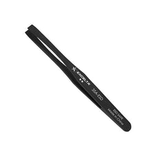 Excelta Tweezers - Straight Flat Point - Plastic - 35A-ESD