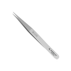 Excelta Tweezers - Straight Very Fine Point - SS - Ceramic Coated Tips - 3C-S-CC