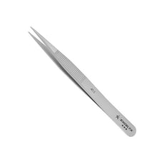 Excelta Tweezers - Small Parts Handling - Straight - SS - .015" dia. hole - 40-S