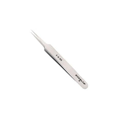 Excelta Tweezers - Straight Tapered Ultra Fine Point - SS - 5-S-SE