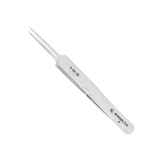 Excelta Tweezers - Straight Tapered Ultra Fine Point - Anti-Mag. SS - 5-SA-SE