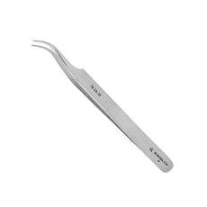 Excelta Tweezers - Curved Very Fine Point - Anti-Mag. SS - Serrated - 7B-SA-SE