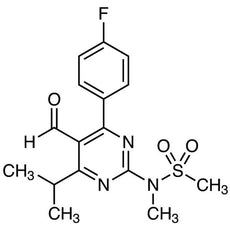 4-(4-Fluorophenyl)-6-isopropyl-2-(N-methyl-N-methanesulfonylamino)-5-pyrimidinecarboxaldehyde, 25G - F0867-25G