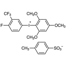 [4-Fluoro-3-(trifluoromethyl)phenyl](2,4,6-trimethoxyphenyl)iodonium p-Toluenesulfonate, 1G - F1111-1G
