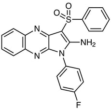 1-(4-Fluorophenyl)-3-(phenylsulfonyl)-1H-pyrrolo[2,3-b]quinoxalin-2-amine, 10MG - F1204-10MG