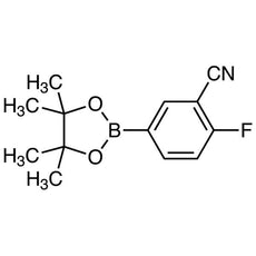2-Fluoro-5-(4,4,5,5-tetramethyl-1,3,2-dioxaborolan-2-yl)benzonitrile, 1G - F1253-1G
