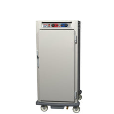 C5 9 Series Reach-In Heated Holding Cabinet, 3/4 Height, Aluminum, Full Length Solid Door, Lip Load Aluminum Slides