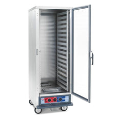 C5 1 Series Holding Cabinet, Full Height, Proofing Module, Full Length Clear Door, Lip Load Aluminum Slides