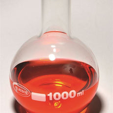 Boiling Flask, Flat Bot, Boro Gl, 1000ml - FG4060-1000