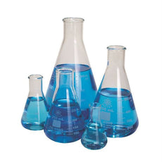 Glass Erlenmeyer Flasks, Set Of 5 - FGSET5