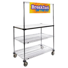Metro GG2460 Breakfast Cart, 24" x 60"