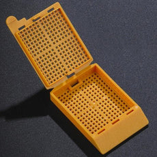 Cassette, Tissue Embedding with Attached Lid, 35° Writing Area, ORANGE, 500/Dispenser Box, 2 Boxes/Unit-1094N