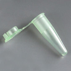 PCR Tube, 0.2mL, Thin Wall, PP, Attached Dome Cap, Green-110570G