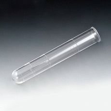 Test Tube, 16 x 100mm (12mL), PS, with Rim, Graduated at 2.5, 5 & 10mL, 500/Bag, 4 Bags/Unit-111010