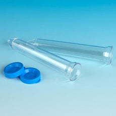 Urine Collection System, 12mL Flared Top Urine Centrifuge Tube and Separate Blue Snap Cap-112014