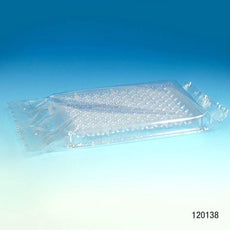 Microtest Plate, 96-Well, V-Bottom, PS, STERILE, Individually Wrapped-120138