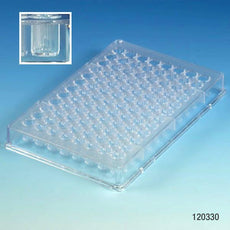 Microtest Plate, 96-Well, Flat Bottom, PS-120330