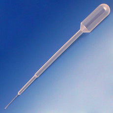 Transfer Pipet, 5mL, Fine Tip, 153mm, STERILE, Individually Wrapped, 100/Bag, 4 Bags/Unit-134070-S01