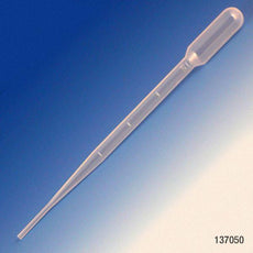 Transfer Pipet, 5.0mL, Blood Bank, Graduated to 2mL, 155mm, 500/Dispenser Box, 10 Boxes/Unit-137050