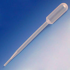 Transfer Pipet, 8.0mL, General Purpose, Large Bulb, 157mm, STERILE, Individually Wrapped, 100/Bag, 4 Bags/Unit-138030-S01