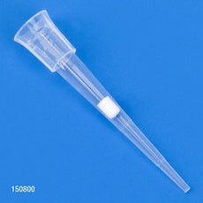 Filter Pipette Tip, 0.1 - 10uL, Certified, Universal, Low Retention, Graduated, 31mm, Natural, STERILE, 96/Rack, 10 Racks/Box-150800