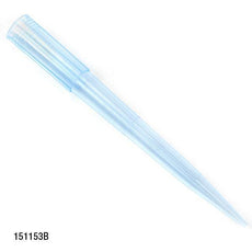 Pipette Tip, 100 - 1250uL, Certified, Universal, Graduated, Blue, 84mm, Extended Length, 1000/Stand-Up Resealable Bag-151153B