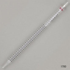 Serological Pipette, 25mL, PS, Standard Tip, 345mm, STERILE, Red Band, Individually Wrapped, 100/Dispenser Box-1780