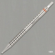 Serological Pipette, 10mL, PS, Short Style, 230mm, STERILE, Orange, Individually Wrapped-1884