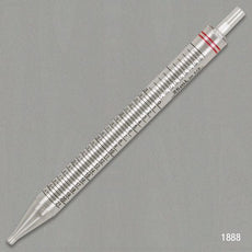Serological Pipette, 25mL, PS, Short Style, 230mm, STERILE, Red, Individually Wrapped-1888