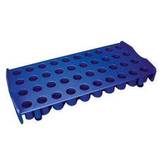 Workstation Rack for CryoCLEAR vials, Polycarbonate (PC), 40-Place (10x4 format), BLUE-3049B