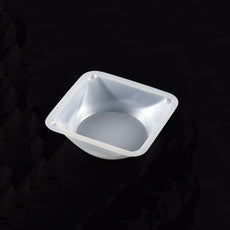 Weighing Boat, Plastic, Square, Antistatic, 41 x 41 x 8mm, PS, White, 20mL-3620