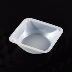 Weighing Boat, Plastic, Square, Antistatic, 89 x 89 x 25mm, PS, White, 100mL-3621