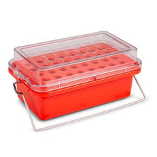 Mini Cooler, 0°C, 32-Place (4x8) for 1.5mL Tubes, Red-454003