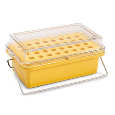 Mini Cooler, -20°C, 32-Place (4x8) for 1.5mL Tubes, Yellow-454023