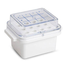Mini Cooler, Quick Freeze, 12-Place (3x4) for 1.5mL Tubes, White-454030