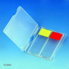 Slide Mailer, Polypropylene, for 2 Slides, Blue, 100/Box, 10 Boxes/Unit-513041B