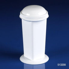 Coplin Microscope Slide Staining Jar, 5-10 Place, PP, White, Screw Cap, 12/Unit-513200